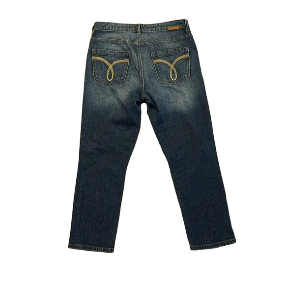 Calvin Klein Shape Capri Jean Size 8 - Picture 2 of 4